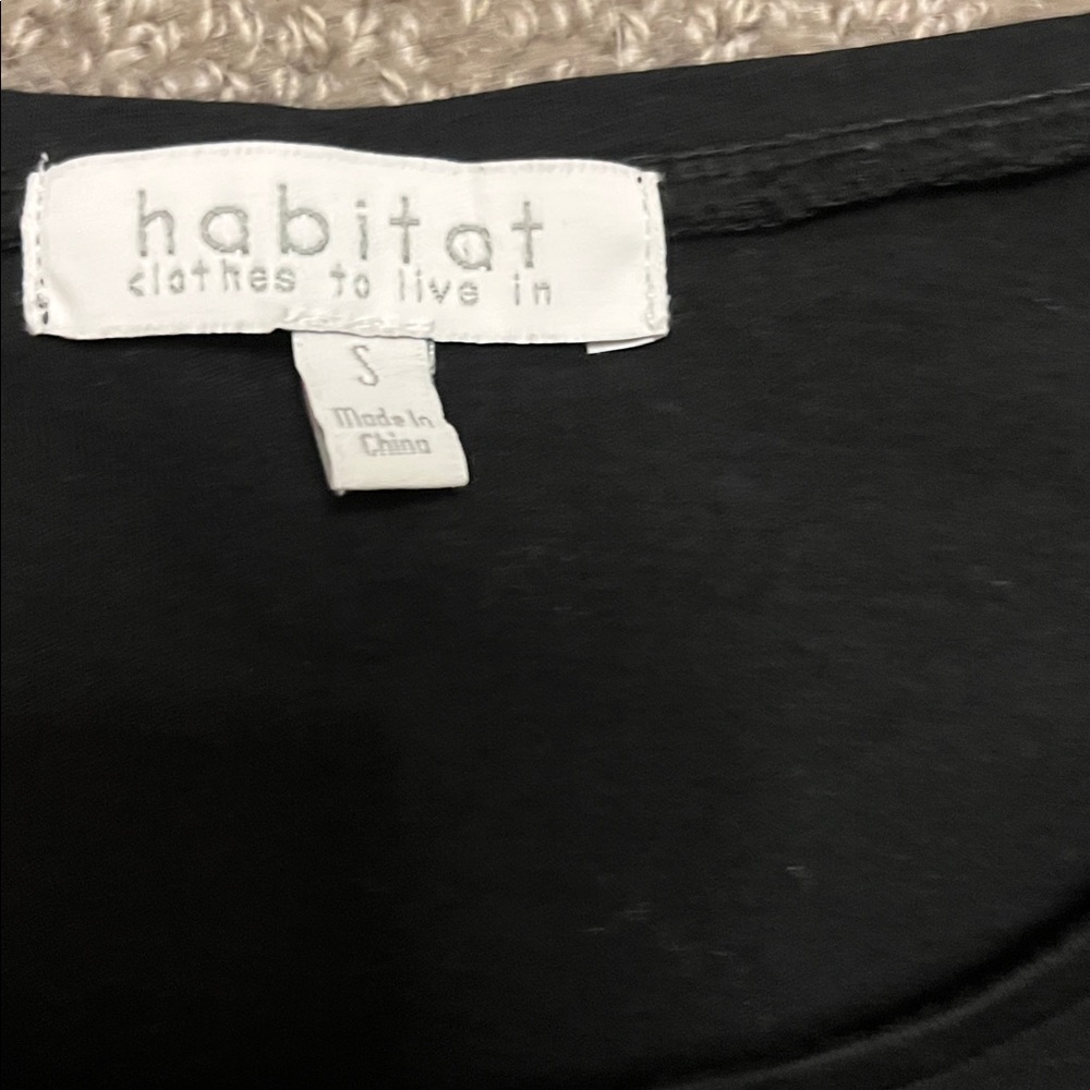 Habitat Black Top Size S - Picture 2 of 7